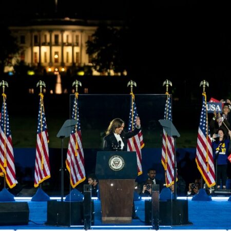 Harris invites 2028 speculation with speech in New York to Al Sharpton-hosted event