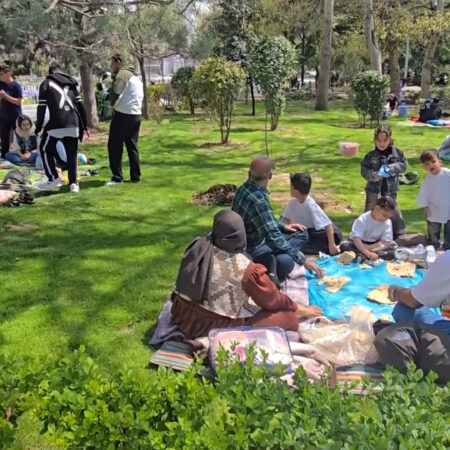 Iranians celebrate New Year in parks despite ongoing attacks