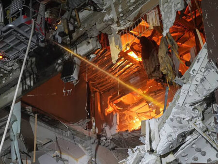 Child rescued from rubble after Russia ramps up strikes on Ukraine