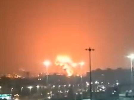 Fire erupts near industrial site in Saudi Arabia after Iranian strikes