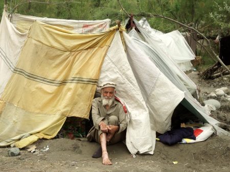 Afghans displaced by Pakistan conflict survive in tent camps