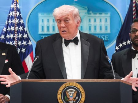 Trump confirms officer shot at White House Correspondents’ gala