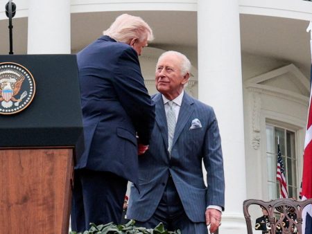 Trump hails US-UK bond as he welcomes British royals