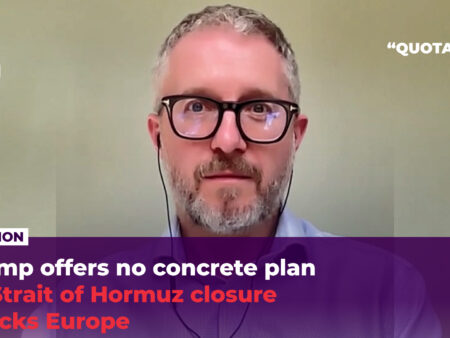 Trump offers no concrete plan as Strait of Hormuz closure shocks Europe