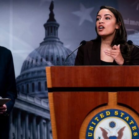 Ocasio-Cortez takes hardline stance against all military aid to Israel