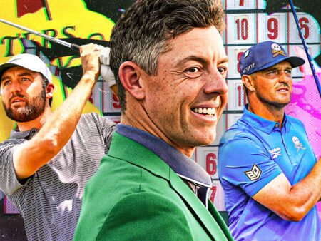 📈 Masters tiers: Ranking favorites, contenders