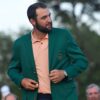 Scheffler, 9-day-old son Remy arrive at Masters