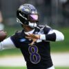 Ravens say Lamar excited to work with new staff