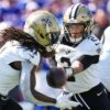 Why Saints coach Kellen Moore likes the idea of a loaded running back room