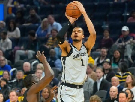 Wembanyama checks another ‘box,’ hits 65 games