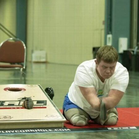 No bond for amputee cornhole pro in murder case