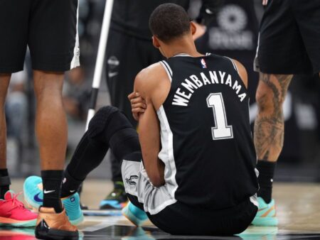 Wemby leaves Spurs’ victory due to bruised rib