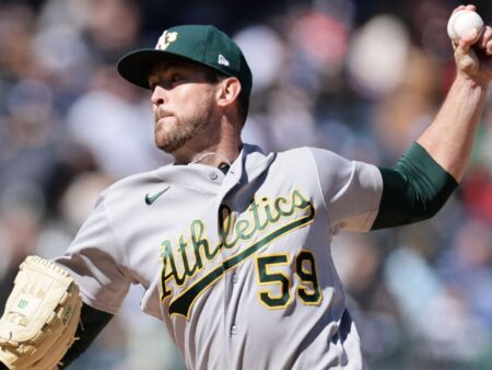 Springs, A’s bullpen toss 1-hitter in win vs. Yanks