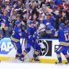 Sabres surge in 3rd for 1st playoff win in 15 years