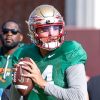 Transfer Daniels wins QB battle, to start for FSU