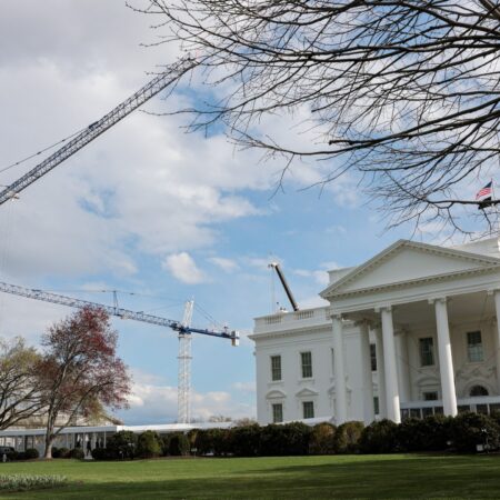 Trump files emergency motion to continue building White House ballroom