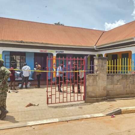 Four children killed in nursery school stabbing attack in Uganda