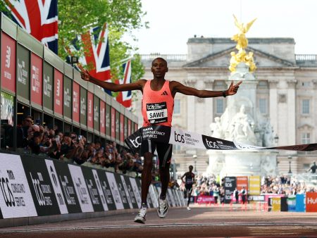Kenya’s Sawe shatters two-hour marathon barrier