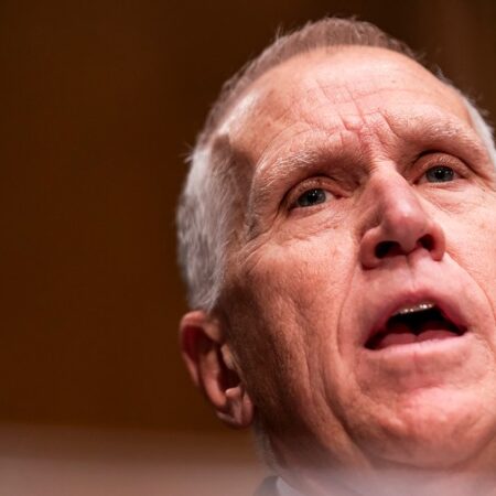 Tillis sets Jan. 6 red line on attorney general nominee