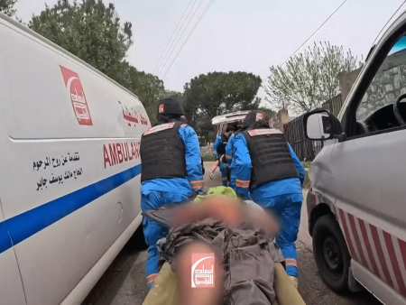 Israel’s military kills four Lebanese paramedics in consecutive strikes
