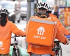 Thousands of Just Eat couriers launch legal action to improve workers’ rights