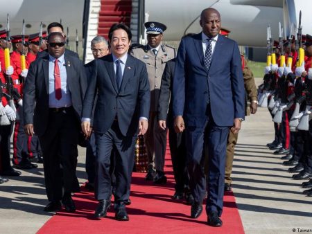 Taiwan’s president visits Eswatini despite China’s objection