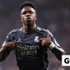 Vinicius scores twice as Madrid win to keep Barcelona waiting for title