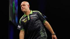 Van Gerwen punched in face during bar attack