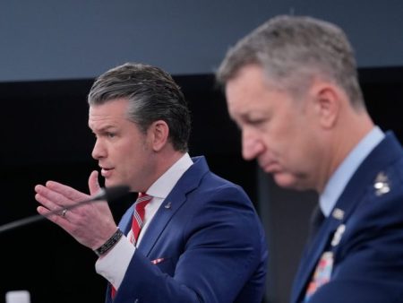 Hegseth shoots down report Iran has ‘kamikaze dolphins,’ but says US might