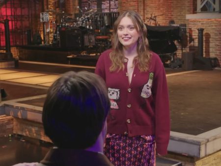 Aimee Lou Wood Denies Claims She’s ‘Relatable’ in ‘SNL U.K.’ Monologue: ‘I Am a Certified, Card-Carrying, Goddamn Weirdo’