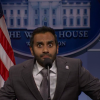 Aziz Ansari’s Kash Patel Partners Up With Colin Jost’s Pete Hegseth to Talk Iran, Rising Prices on ‘SNL’