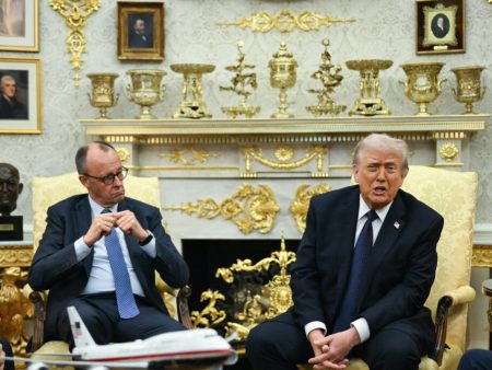 Merz shrugs off Trump clash over troops, trade