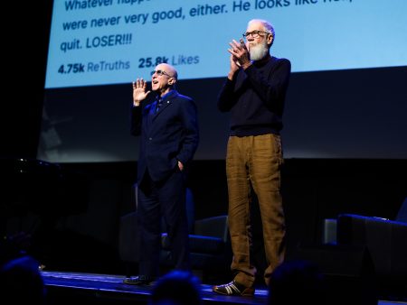 Paul Shaffer Sings Frank Sinatra, Shares Stage with David Letterman and John Mulaney at Netflix Event