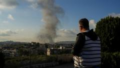 Thirteen killed in Israeli strikes on southern Lebanon, health ministry says