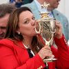 Who is Cherie DeVaux, the first female trainer to win the Kentucky Derby?