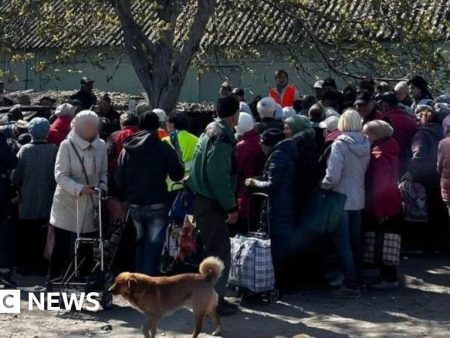 To stay or risk the ‘Road of Death’ – Ukrainian civilians trapped in frontline city