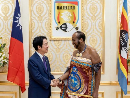 Taiwan’s leader visits Eswatini despite pressure from China to block trip