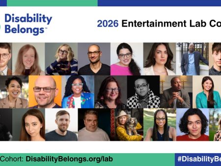 Disability Belongs Reveals Virtual Cohort Participants For 2026 Entertainment Lab