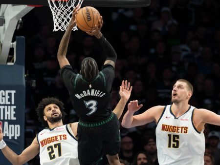 Timberwolves eliminate Nuggets as Knicks demolish Hawks in NBA playoffs