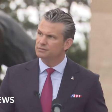 Hegseth attacks Europe over ‘invasion’ of migrants on its beaches in D-Day speech