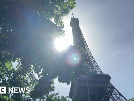 Temperatures hit record levels in western Europe