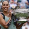 Keys wins Eastbourne title again, Osaka injured in Germany