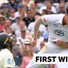 ‘I think he enjoyed that!’ – Baker takes his first Test wicket