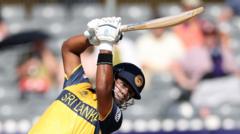 Ireland suffer heavy defeat by Sri Lanka in Bristol