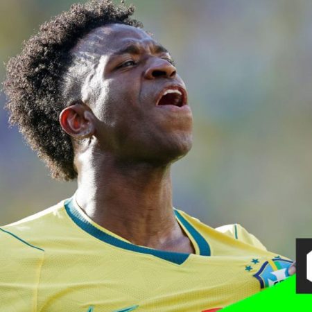 Vinicius Jr scores ‘lightning bolt’ equaliser for Brazil