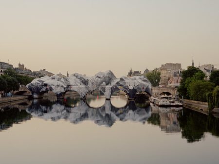 JR Conjures a Mountainous Illusion Out of the Pont Neuf in Paris