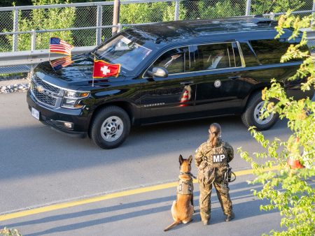Vance arrives in Switzerland for US-Iran talks