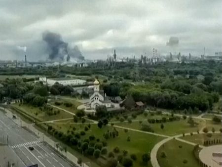 Moscow Refinery Blast May Have Been Caused by Friendly Fire, Video Suggests