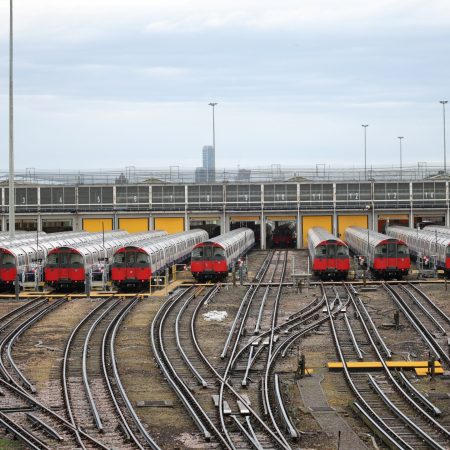 Two trains collide near Bedford, north of London