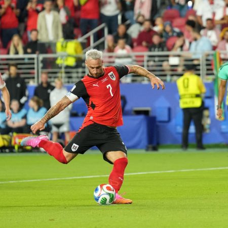 Arnautovic scores penalty as Austria beat World Cup debutants Jordan 3-1